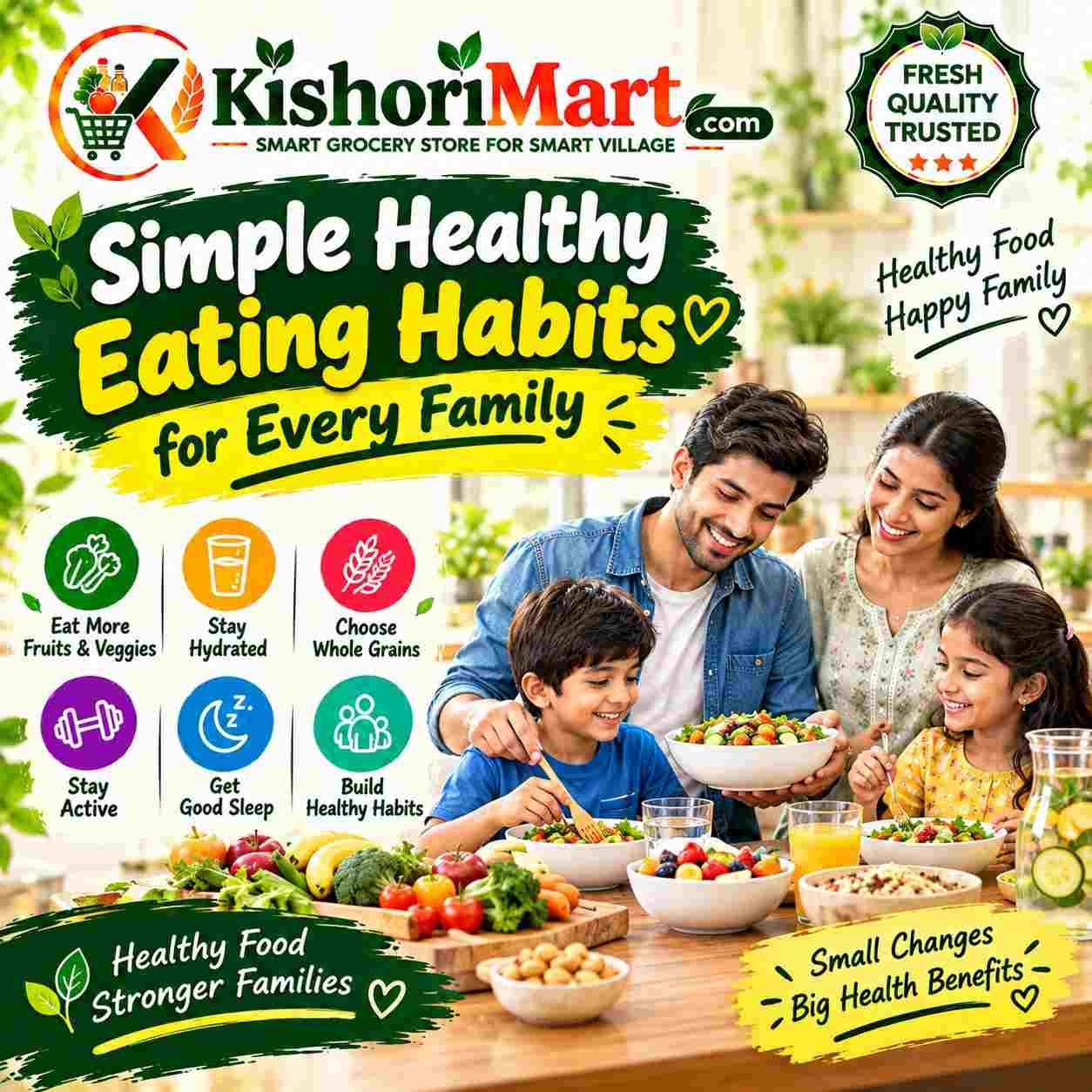 Simple Healthy Eating Habits for Every Family