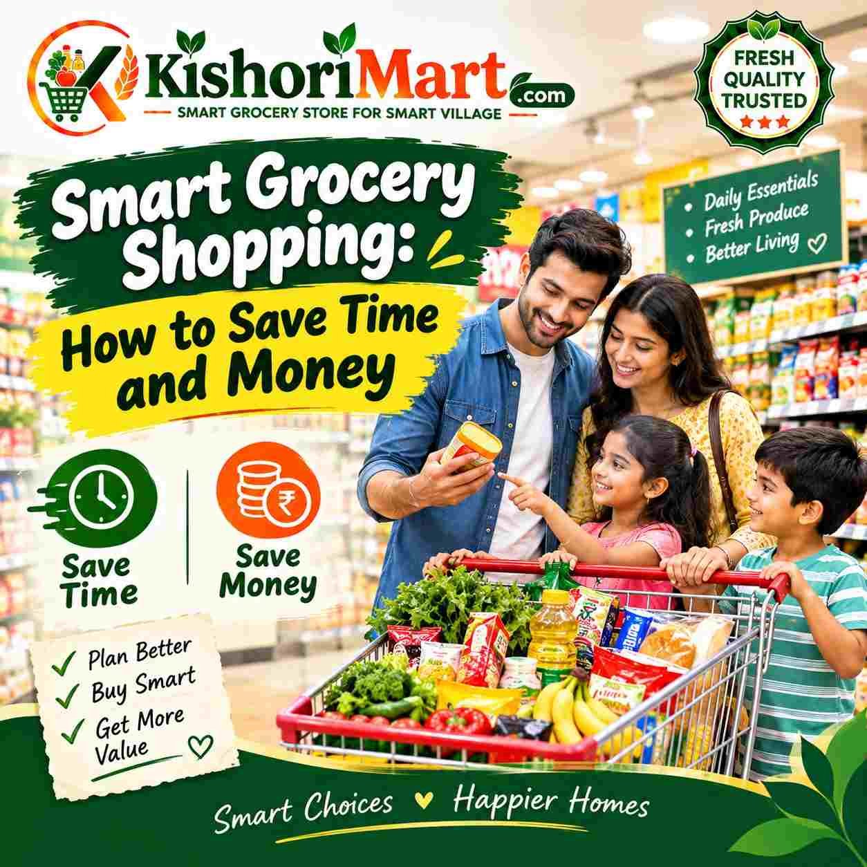 Smart Grocery Shopping: How to Save Time and Money
