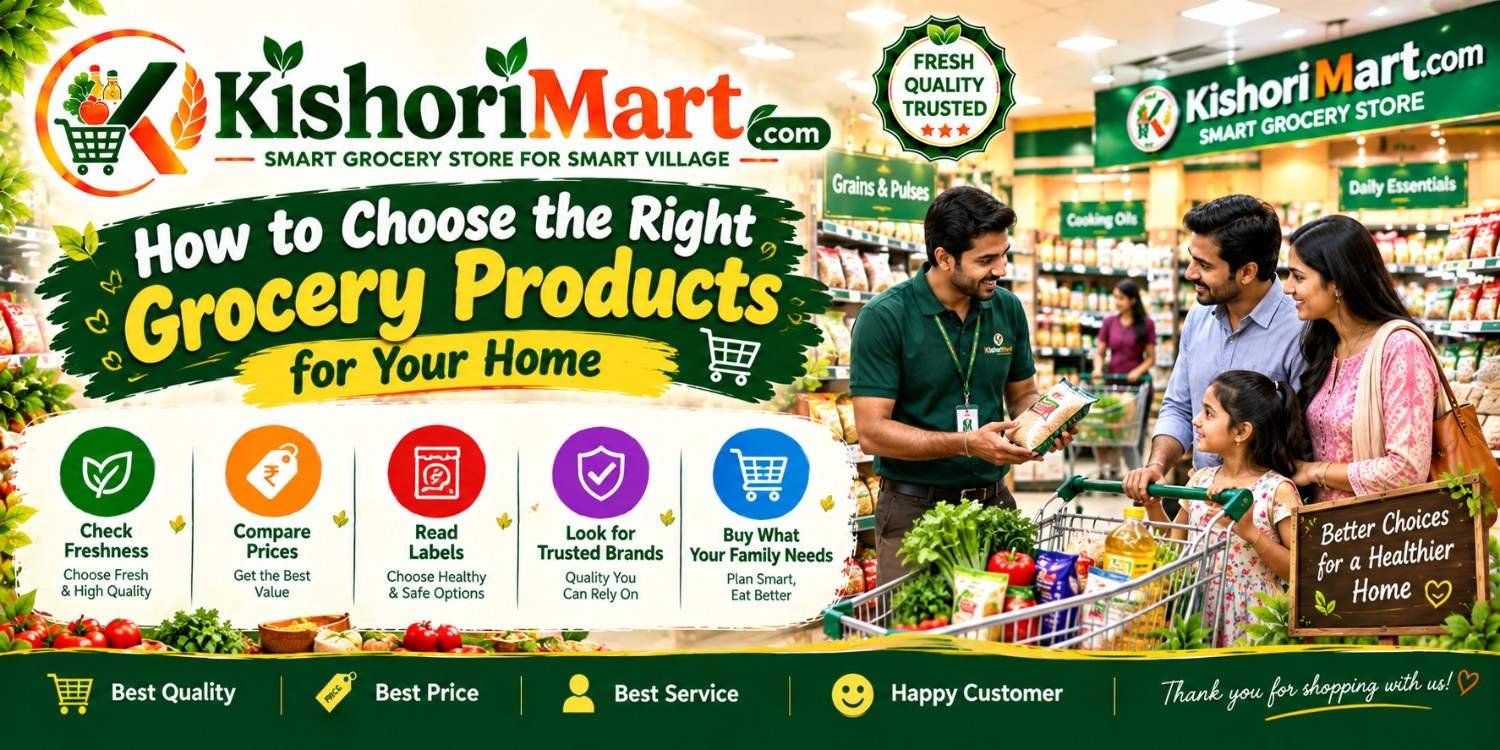 How to Choose the Right Grocery Products for Your Home