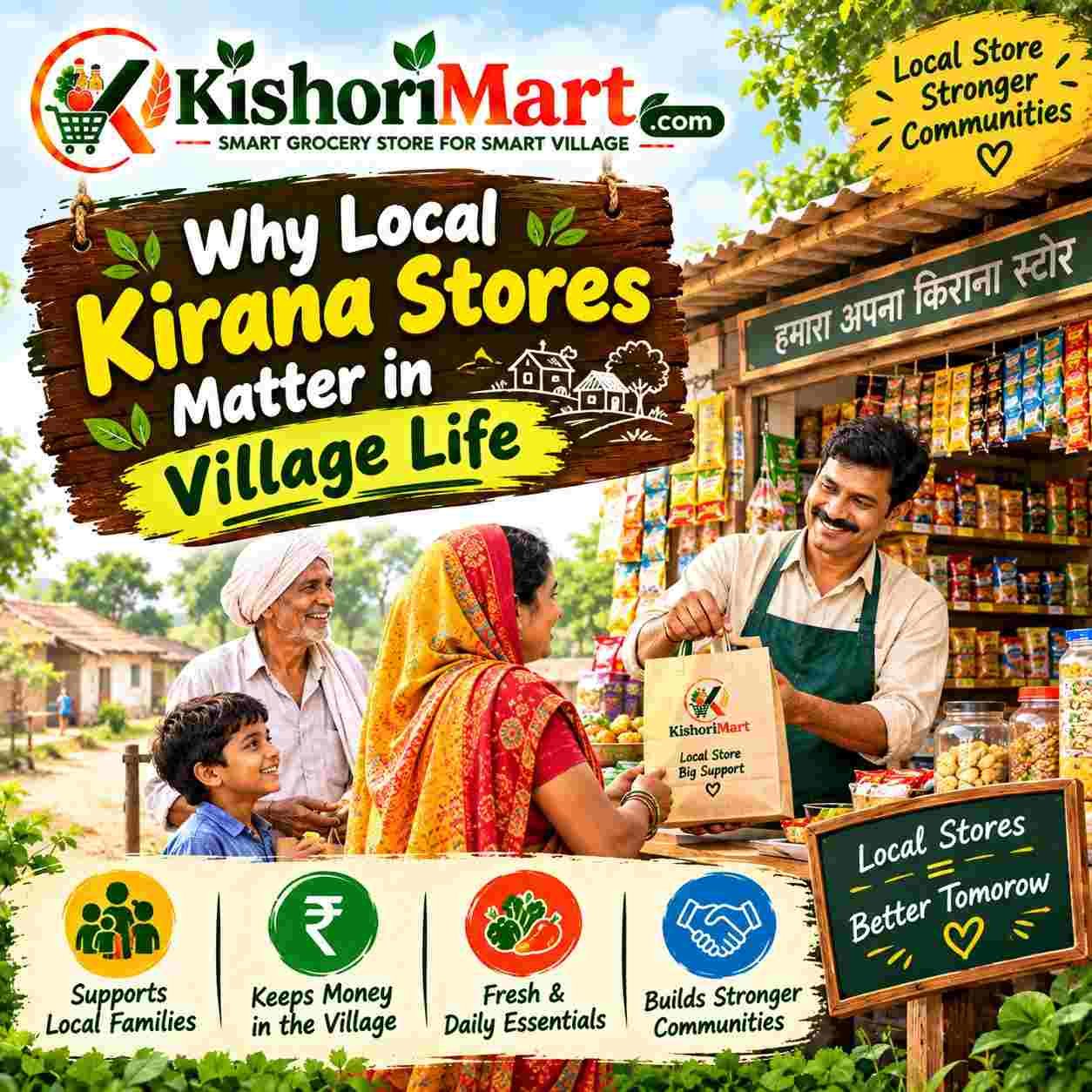 Why Local Kirana Stores Matter in Village Life