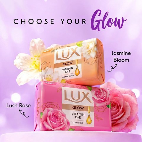 Lux Jasmine & Vitamin C + E Beauty Soap