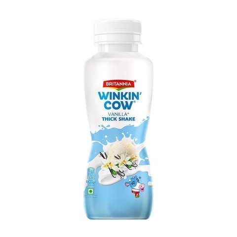 Britannia Winkin' Cow Vanilla Thick Shake, 180 ml