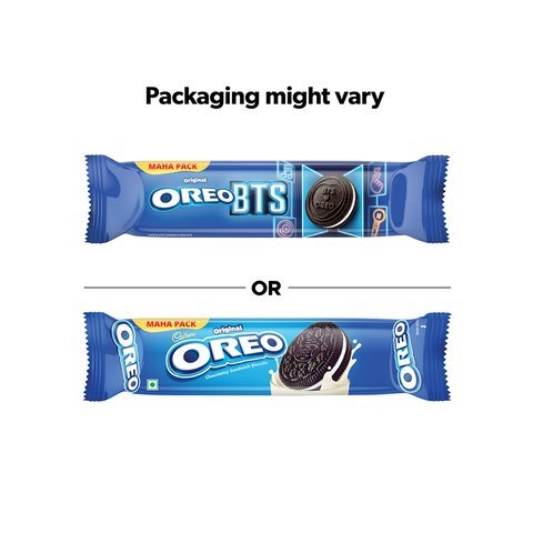 Oreo Chocolate Flavour Sandwich Cream Biscuits