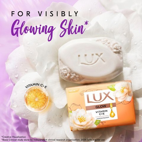 Lux Jasmine & Vitamin C + E Beauty Soap