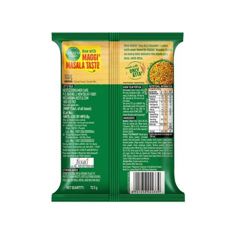 Maggi Nutrilicious Veg Atta Instant Noodles
