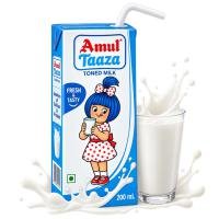 Amul Taaza Homogenised Toned Milk