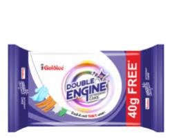 Goldiee Double Engine Detergent Cake Bar, ₹10 Pack
