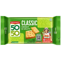 Britannia 50-50 Sweet & Salty Biscuits 200g
